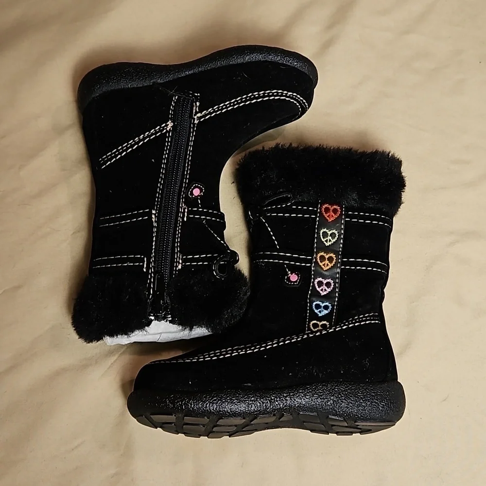 Lil Karena Faux Suede Boots Size: 8 NWOT